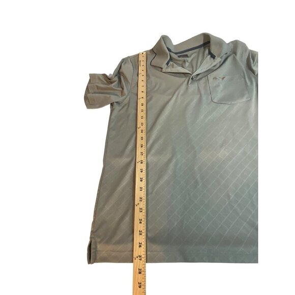 Greg Norman for Tasso Elba Men's Tan Short Sleeves Polo Top Size Large - Picture 7 of 7